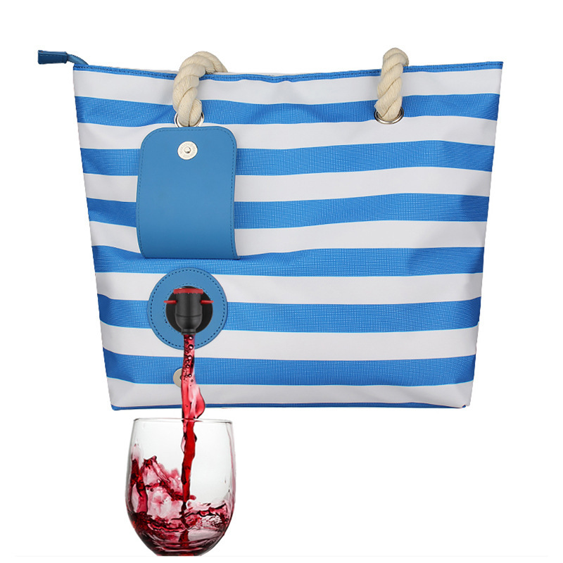 Foldable Oxford Cloth Insulated Pourable Tote Bag
