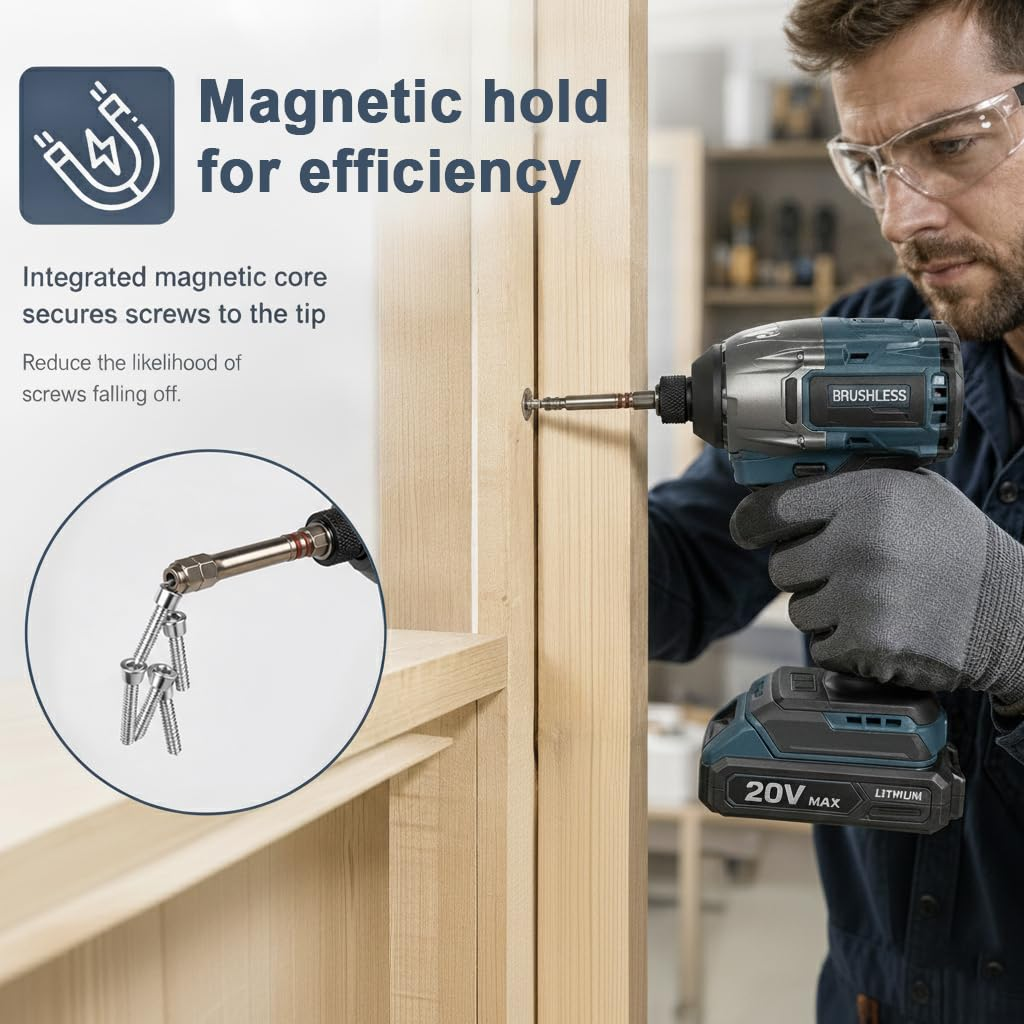 6-Piece Hex Driver Bit Set