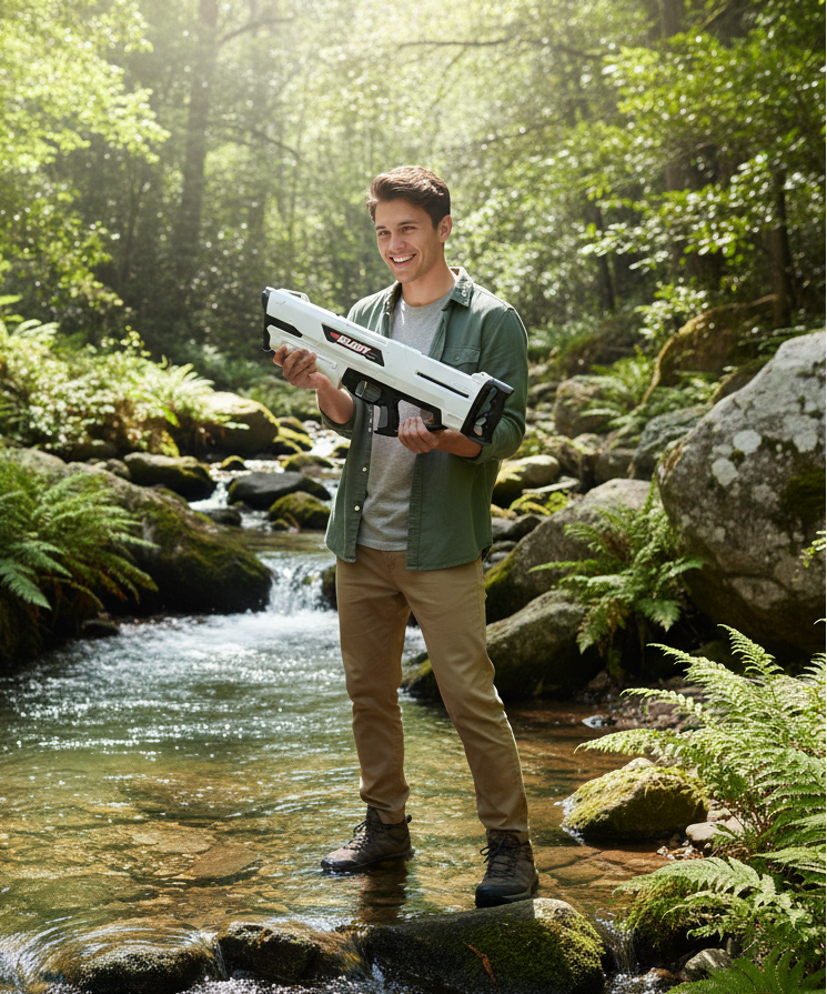 Powerful Mechanical High-Pressure Water Gun