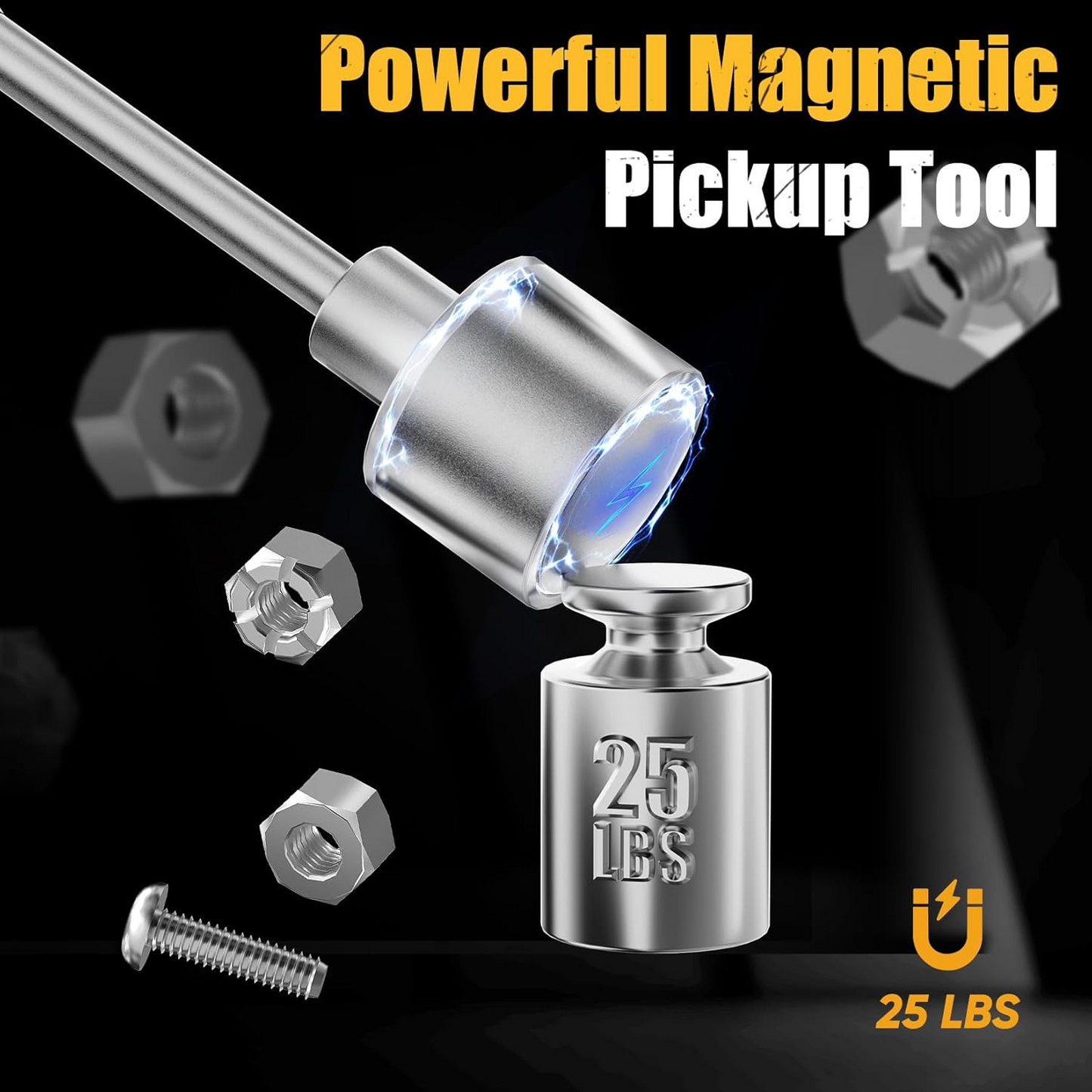Magnetic Tool Parts Holders and Telescopic Tools