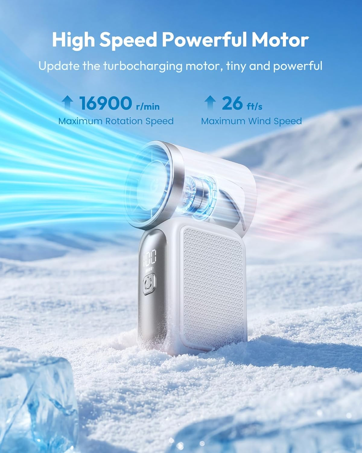 Portable Handheld USB Rechargeable Mini Fan