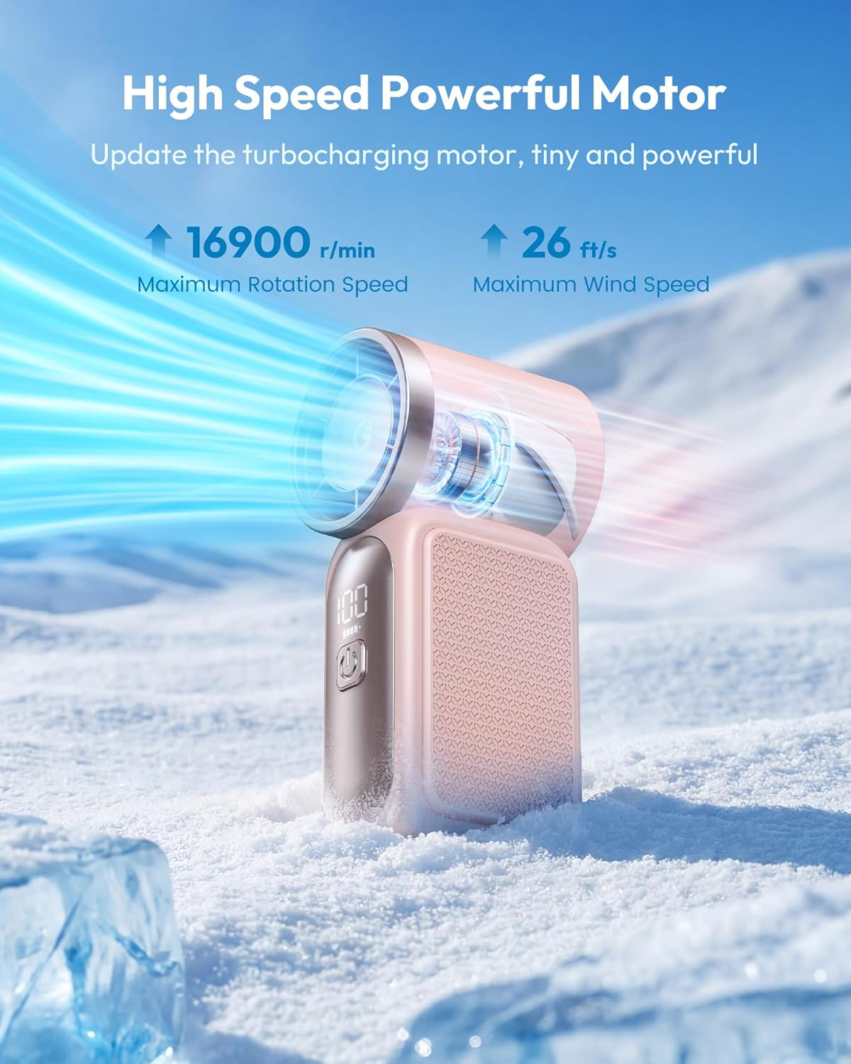 Portable Handheld USB Rechargeable Mini Fan
