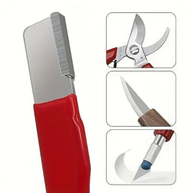 3-Stage Kitchen Knife Sharpener