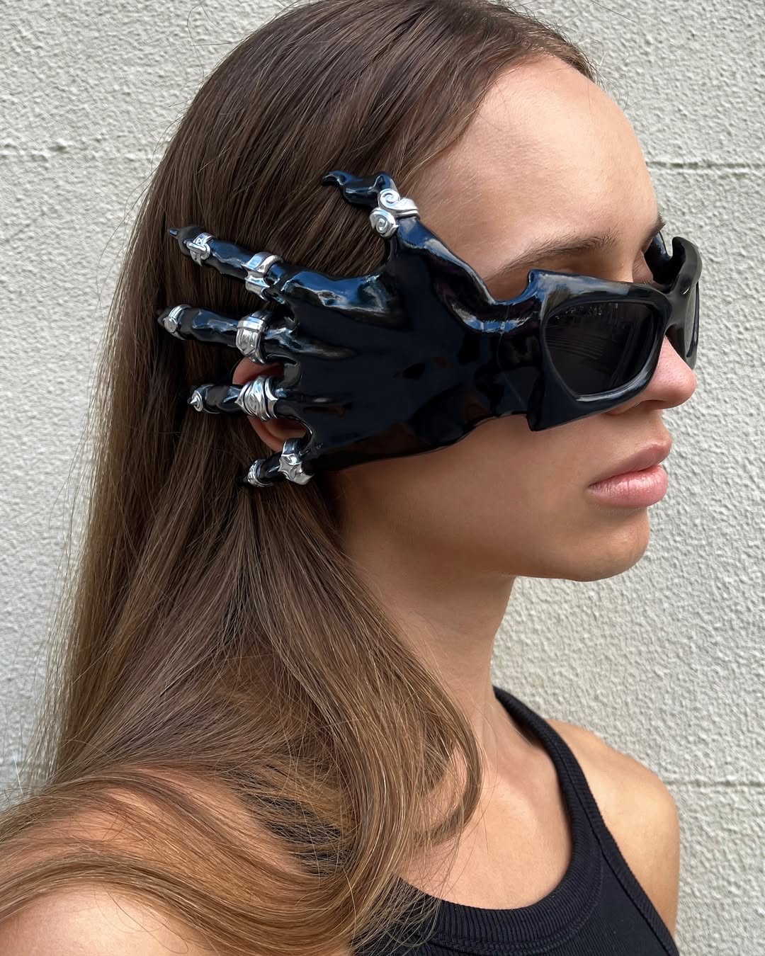 Monster Hand Glasses with Rings