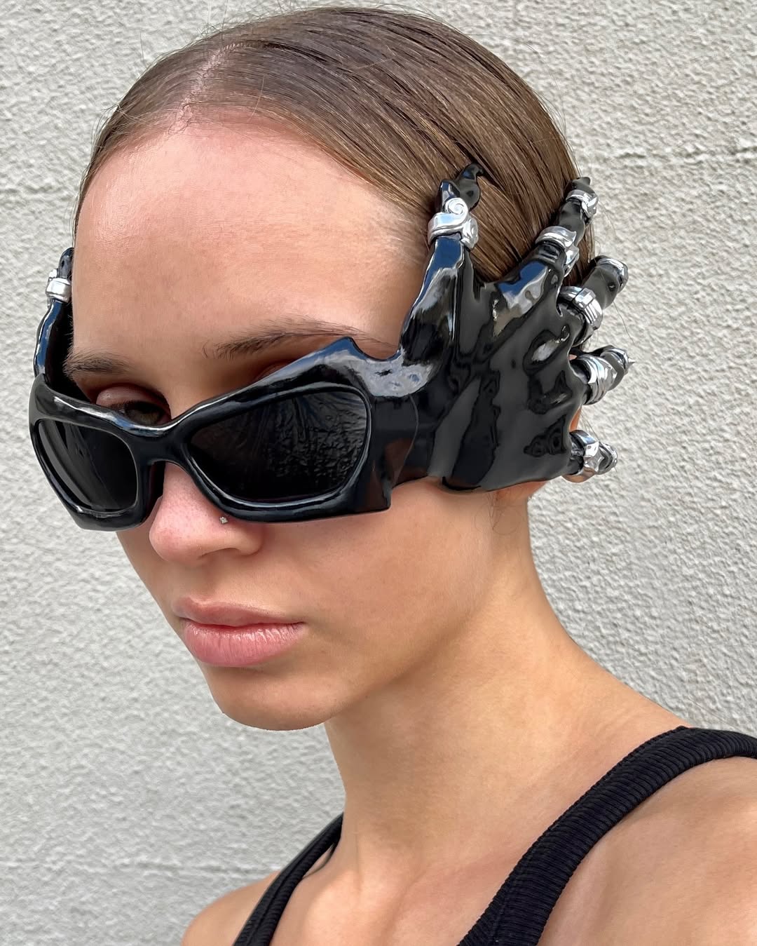 Monster Hand Glasses with Rings